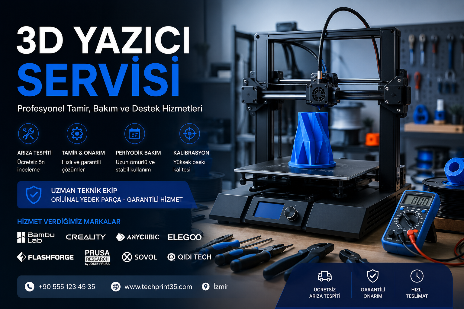 3D Yazıcı Tamiri